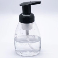 High Quality Empty 250Ml Clear Plastic Hand Wash Bottle With Black White Foam Pump Sprayer